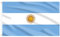 AhfuLife Grande Drapeau Argentine 90×150cm, 4Pcs Drapeau Argentin Double Face avec œillets en Laiton en Polyester pour Football Match Coupe du Monde Sportive et Jardin Bar Intérieur Décoration