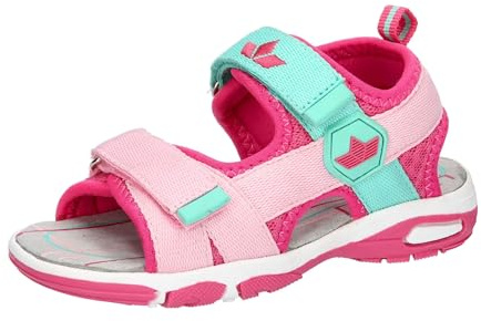 Lico Unisex Kinder Palau V Sandalen, Rosa Pink Türkis, 35 EU