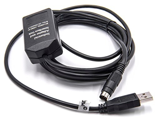 vhbw USB Programmierkabel Ersatz für USB-1761-CBL-PM02 für Funkgerät | schwarz