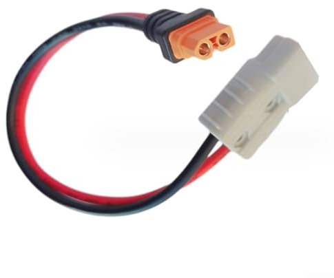Adapterkabel, optimale Länge und Stecker, 50 A, 10 für AWG, Adapterkabel, auf XT60i, 30 cm/60 cm (30 cm)