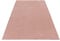 Stilvoll Günstig by ELMM Teppich Wohnzimmer Schlafzimmer Rosa 80 x 150 Unicolor - Einfarbig Kurzflor
