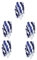 TOYANDONA Sitz Poncho Auto Baby 5st Abdeckungen Für Autositzbezug Für Kleinkinder Kindersitze Babyschürze Stillende Stillabdeckung Stillschal Babykittellätzchen Autoabdeckung Polyester Blue
