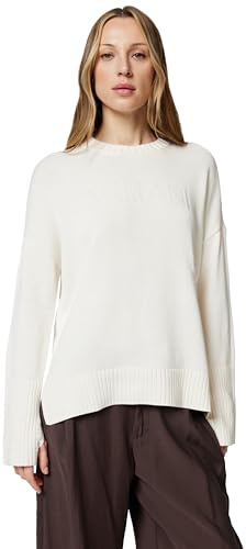 Armani Exchange Damen Long Sleeve Embroidered Logo Sweater