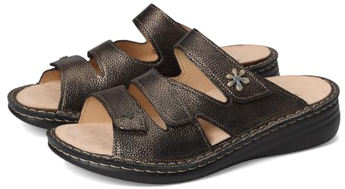 Finn Comfort Grenada Copper (Kupfer) (braun) - Pantolette - Passformübersicht Marken FinnMellow, Braun, Leder (Natural), Gr. 39 EU