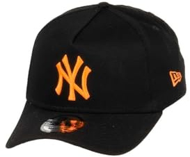 New Era MLB Basecap Verstellbarer Snapback Teamlogo schwarzes Design Kappe Cap A-Frame 9Forty Unisex