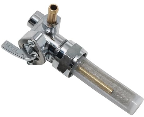 Rubinetto del carburante per benzina e gas Valvola Interruttore Per Serbatoio Per Adatto Per Harley Davidson XL883 Sportster 883 Deluxe Hugger XL1200 XLH883 1200 OEM:62169-81 Rubinetto per benzina