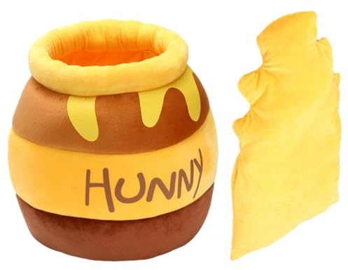 Cats - Plush Cat Winter Tent, Soft Cat Nesting Tent, Lovely Cartoon Honey Pot Shelter, Pet Cave