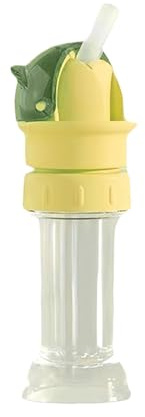Generico Spout for Water Bottle – Replacement Spout with Straw 2 in 1 Non-Drip – with Non-Drip Valve | for Camping Picnic Travel Kindergarten School Children and Girls