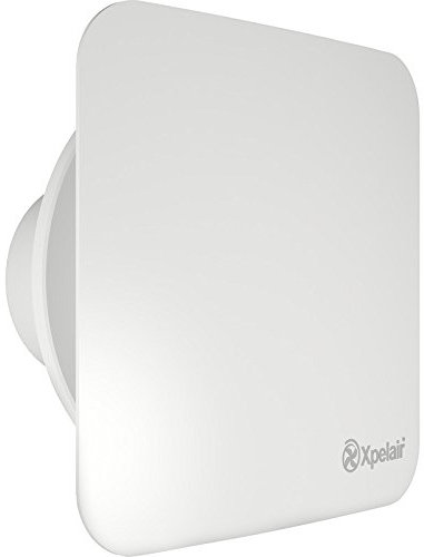 Xpelair Simply Silent Contour C6S Square 150mm Extractor Fan C6HTS Humidistat Timer