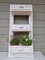 Arinosa Wandregal Schubladen mit 2 Haken Shabby Chic Weiß Holz 36,5x16xH79cm