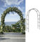 Arco Giardino in Ferro, Arco Pergolato Da Giardino Con Base, Metallo Graticcio Struttura Resistente Alle Intemperie Nero,Verde,W1.4M*H2.3M