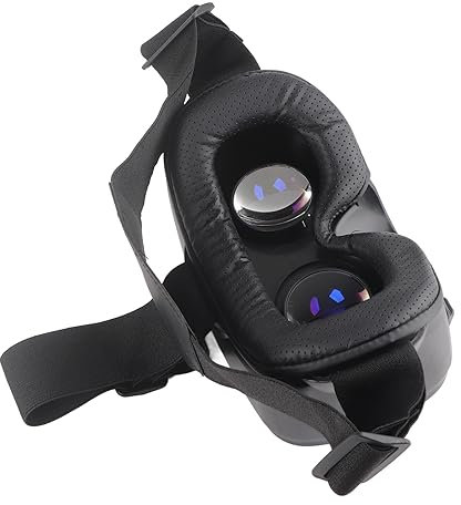 VRG Pro 3D VR Headset with Remote Controller, Blue Light Eye Protection, Virtual Reality Glasses for Mobile Phone