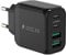 40W USB C Ladegerät, Gcstnn Schnellladegerät 4 Port PD3.0 QC3.0 USB C Ladestecker für iPhone 15 Plus 14 Pro Max 13 Pro 12 Mini 11 SE XS XR 8, Samsung, Xiaomi Handy Ladegerät.-Schwarz