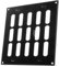 Vent Systems 200 x 200 mm / 8 x 8 Inch Vent Cover - Black Adjustable Metal Grill Cover - Air Supply Ventilation - Metal Grate - Vent Covers/Grilles for Heating/Cooling, Home, Kitchen, Bathroom
