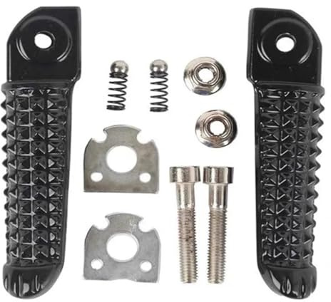 Repose-pieds avant/arrière pour YAMAHA R1 R6 FZ6 XJ6 FZ8 FZ1(Black Rear)