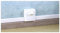 Zenitech SC5SHN0262342P Alrea Prise RJ45 simple catégorie 6 UTP avec cadre saillie, Blanc