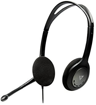 V7 Wired Headset for Unspecified - Black