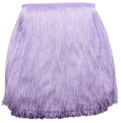 Yalulu 10 metri di lunghezza, 30 cm larghezza, nappa, frange, tagliato, passamaneria per il fai da te, ornamento, costume, vestito latino, Garment Apparel pizzo, accessorio per cucito