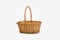 High Handle Natural Wicker Hampers Easter Basket With Handle Gift Hampers Storage Basket (Orange)
