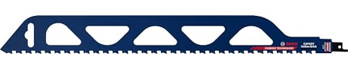 Bosch Accessories 2608900418 1x Lame per Seghe Universali Expert Hollow Brick S 2243 HM (Accessorio Sega Universale), Nero, 455 mm/18, 455 x 50 mm