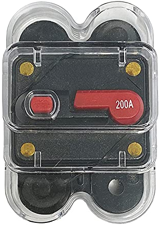 Offgridtec® Disjoncteur CC manuel 12 V 24 V 48 V 200 A IP56 surcharge court-circuit