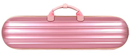 FFYUEEE Aufbewahrungsbox, Die 7 Bambus-Flöten, Abnehmbarer Rucksack, Tragbarer Bambus-Flöten-Tasche, Bambus-Flötenkasten-Gepäckaufbewahrung Aufnehmen Können,Rosa