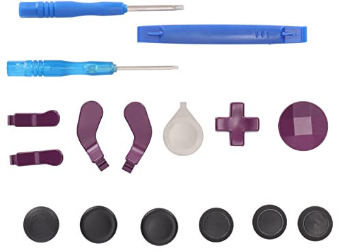 Controller-Zubehörteile für Elite Series 2, Gaming-Zubehör-Ersatzteile Professionelles 13-in-1-Controller-Zubehör-Kit, Geeignet für One Elite Series 2