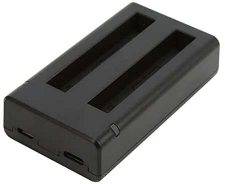 USB-Ladestation, Dual-Akku-Ladegerät für One X2, Tragbares Hub-Ladegerät mit 2 Steckplätzen, Kamera-Akku-Schnellladung für Insta 360 One X2 Panoramic