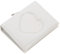 PRETYZOOM 3 Zoll Mini Fotoalbum, Kpop Photocard Binder Hollow Heart Photocard Holder Book 32 Pockets Photo Card Album White