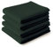Encasa XO Asciugamani da cucina e salviette in cotone Verde scuro | Strofinaccio in waffle e tessuto piatto | Set strofinacci | 70x45 cm | Riutilizzabile e ad asciugatura rapida Set di 4