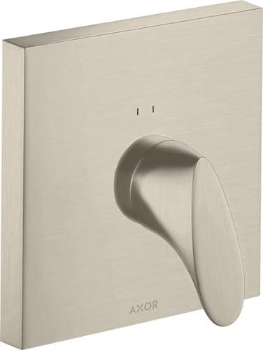 hansgrohe AXOR Starck Organic Einhebel-Brausemischer Unterputz, 12605820, Farbe: Brushed Nickel