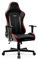 Diablo Gamer Stuhl X-Starter | Stoffbezug, Verstellbare Armlehnen, Kippmechanismus, Tragfähigkeit bis zu 136 kg | Schreibtischstuhl Gaming Stuhl Ergonomisch, Bürostuhl Gaming | Schwarz (LED)