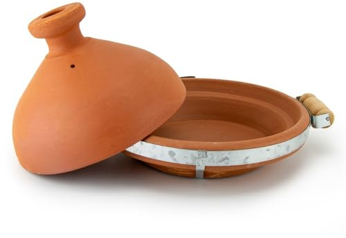 Marokkanische Tajine Hadid natur (34 cm)