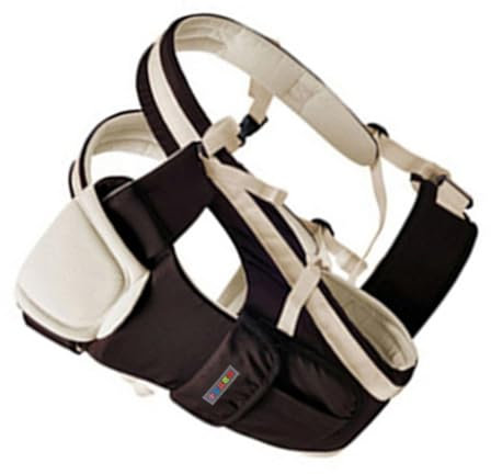 JOINPAYA Ergonomische Babytrage Verstellbare Tragehilfe Für Neugeborene Atmungsaktives Sling-design Geeignet Für Junge Mädchen Khaki Belüftung Sicherer Sitz