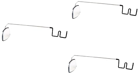 Sosoport 3-teiliger Fahrrad-rückspiegel Für Brillen Fahrradspiegel Für Rückspiegel Verbesserte Sichtbarkeit Und Breiter