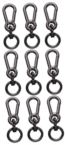 Sosoport 9stücke Teiliges Karabinerhaken Für Taschenriemen Robuste Schlüsselanhänger Für Schultertaschen Rucksäcke Und Handtaschen Für Zuhause Und Unterwegs