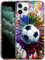 GlamCase iPhone 11 Pro Max Case - Vintage Color Football (Soccer) Design Printed Slim Fit Cute Plastic Hard Snap on Designer Back Phone Case / Cover for iPhone 11 Pro Max