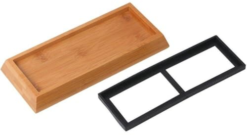 Base De Piedra De Afilar, Soporte para Piedra De Afilar De Madera, Soporte para Afilador De Cuchillos, Soporte para Piedra De Afilar para Hogar, Base para Piedra De Afilar
