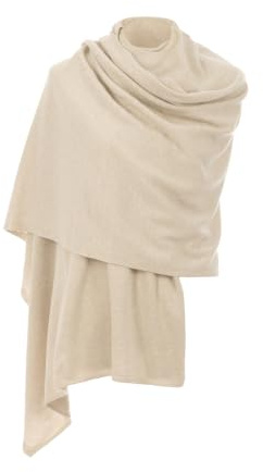 MAPIMANIA - Kaschmir-Stola für Damen, Winter, hergestellt in Italien, 220 x 80 cm, eleganter Schal aus Wolle und Kaschmir, Maxi-Schal, Schultertuch für Zeremonien