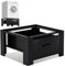 Mobile universale per lavatrici con cassetto 62 x 54 x 32 cm, piedistallo per lavatrice e asciugatrice, rivestimento in gomma che riduce il rumore, ideale per lavatrice, asciugatrice e