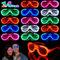 Makorobi 14Pcs LED Glasses Light up Party Glasses in 5 Colour Light up Glasses for Birthday Graduation Concert Glow in the Dark Party Supplies for Neon Party Decorations