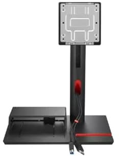 Lenovo 4XF1K03170 Supporti a parete per TV 68,6 cm [27] Scrivania Nero (Lenovo ThinkCentre TIO Flex - Stand - for monitor / thin client / mobile phone - screen size: 22-27 - mounting interface: 100 x
