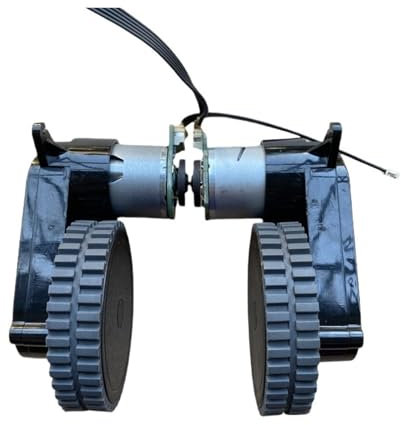 UDXVUXCX Motor De Rueda De Aspiradora, Compatible con Conga, 1090 1790, 950 2290, 1300, 3000 Piezas De Rueda De Aspiradora Robótica Rueda, Ruedas De Aspiradora Robot(L and R Wheel)
