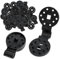 40PCS Easy Gadgets Tarp Clips, Shade Cloth Heavy Duty Lock Grip, Shade Cloth Clips, Removable & Reusable Shade Cloth Clips, Windproof Garden Shade Net Clip, Round Plastic Clips for Sun Shade Net