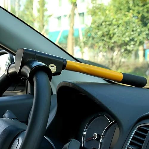 YPSBBHD Kompatibel mit Volvo V40 V60 V90 XC40 XC60 XC90, Auto-Lenkradschloss, passend für maximale Sicherheit, Lenkrad-Diebstahlsicherung, T-Bar-Lenkrad-Wegfahrsperre