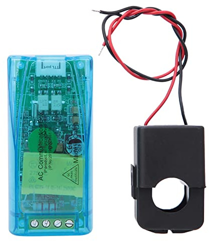 pzem-004t Anleitung, Leistungsüberwachungskommunikationsmodul PZEM-004T mit Gehäuse, 100A Gegenseitiger Induktor, Umfassende Messung der Wechselspannung, Strom, Leistungsfaktor(100a +ct)