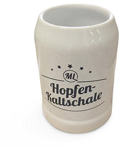 Unbekannt Original Hopfenkaltschale Markus Langer Bierkrug aus Steingut 0,5l