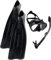 Cressi Prostar, Premium Flossen Herren und Damen + Matrix - Unisex Tauchen Schnorcheln Maske