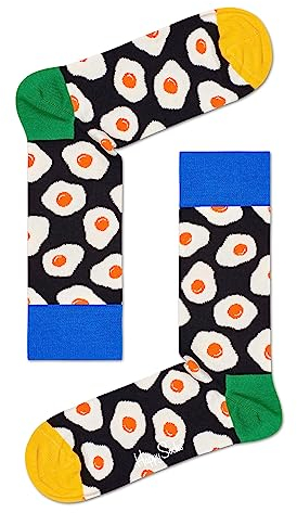 Happy Socks Damen Sunny Side Up Sock, Multicolour (Multicolour 930), 36-40 EU