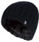 HEAT HOLDERS - Damen Outdoor Winter Warm Beanie Strickmütze mit Innen Fleece (One Size, Black (Alesund))